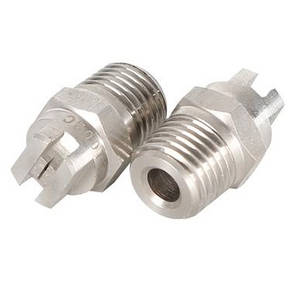 15-110 Degrees High Pressure Stainless Steel Vee Jet Flat Fan Water Spray Nozzle for Cleaning