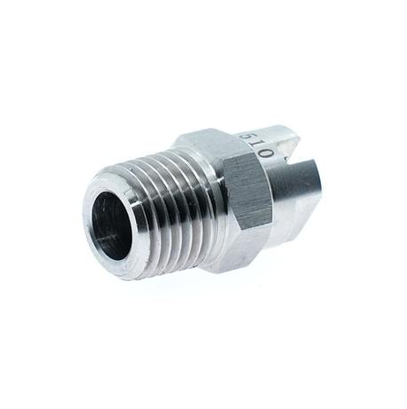15-110 Degrees High Pressure Stainless Steel Vee Jet Flat Fan Water Spray Nozzle for Cleaning