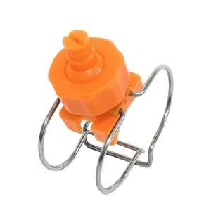 PP Adjustable Ball Flat Fan Clamp Spraying Nozzle for Water Cleaning 