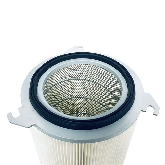 Industrial Quick-Release Polyester Air Filter Cartridge for Dust Collection Systems