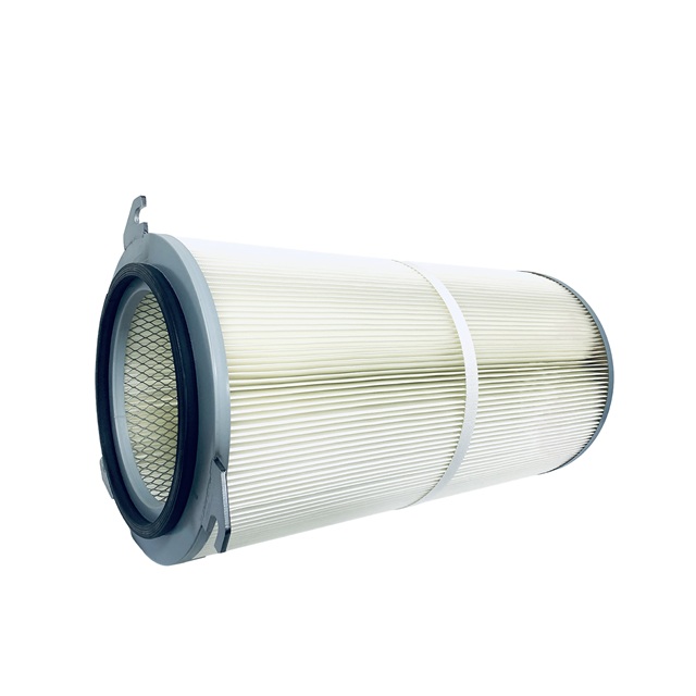 Industrial Quick-Release Polyester Air Filter Cartridge for Dust Collection Systems