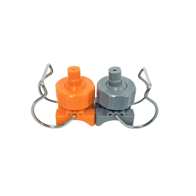 PP Adjustable Ball Flat Fan Clamp Spraying Nozzle for Water Cleaning 